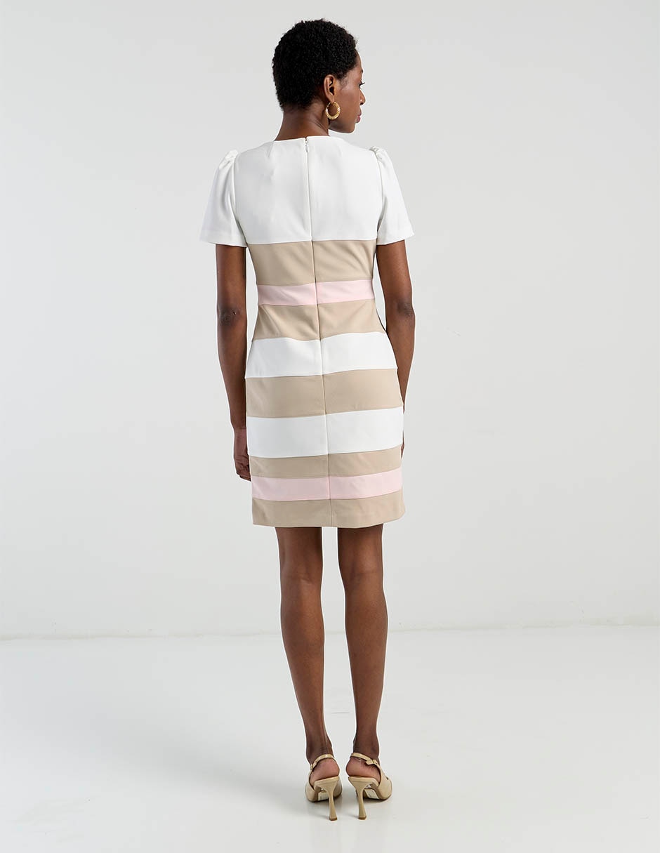 Vestido arriba de la rodilla casual Hilfiger para mujer 6