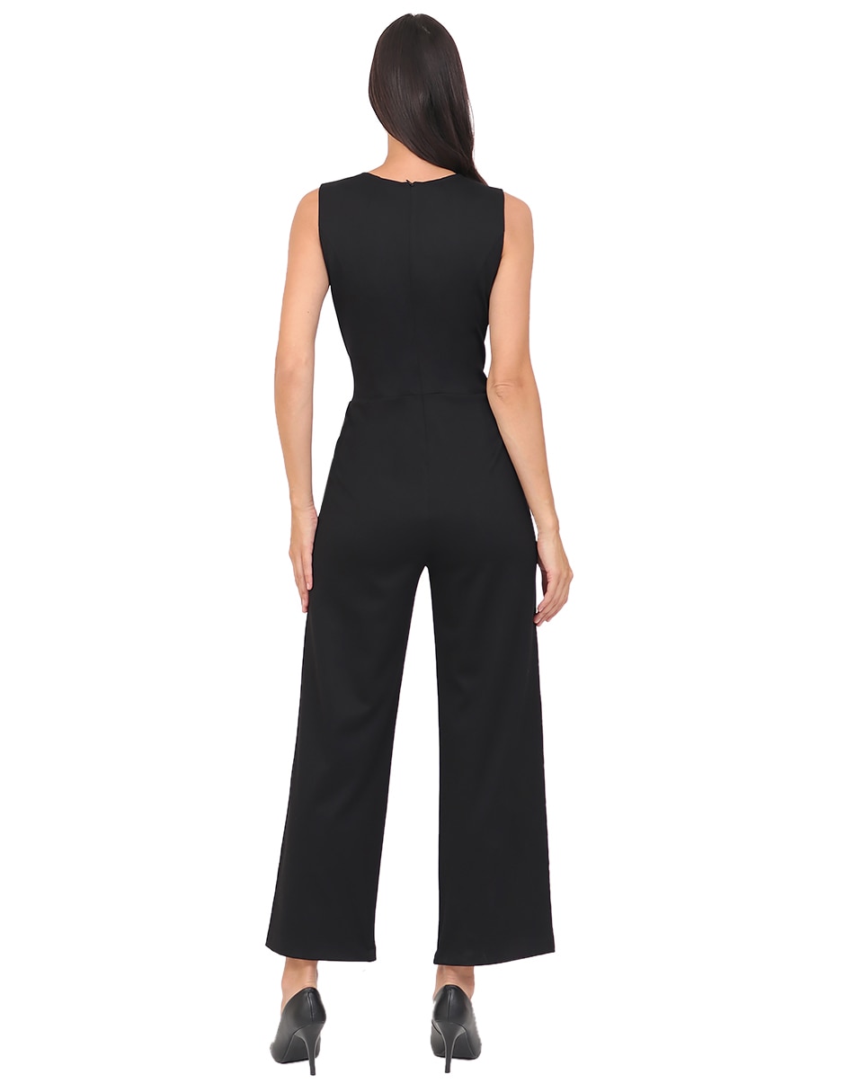Jumpsuit formal estampado liso para mujer 5