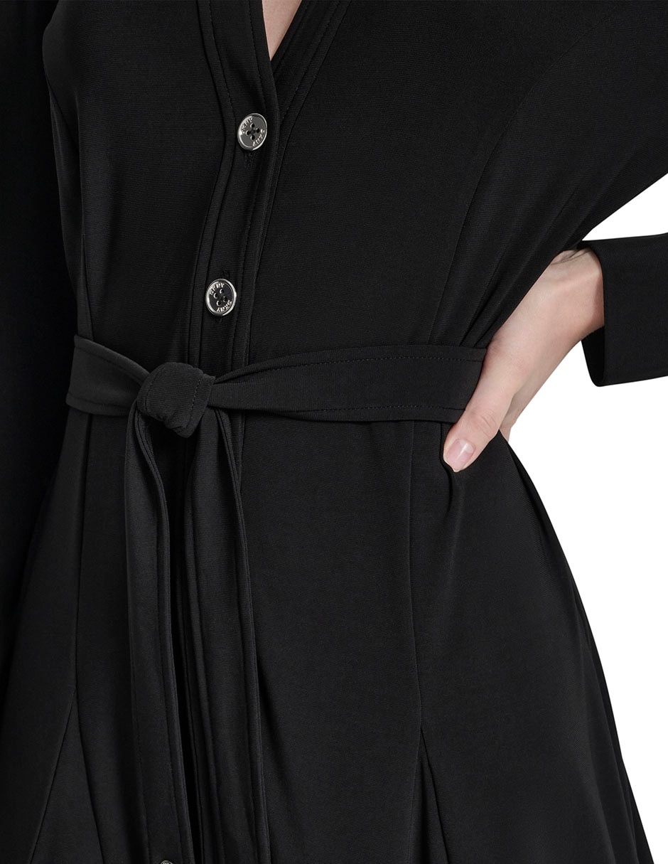 Vestido a la rodilla casual para mujer 4