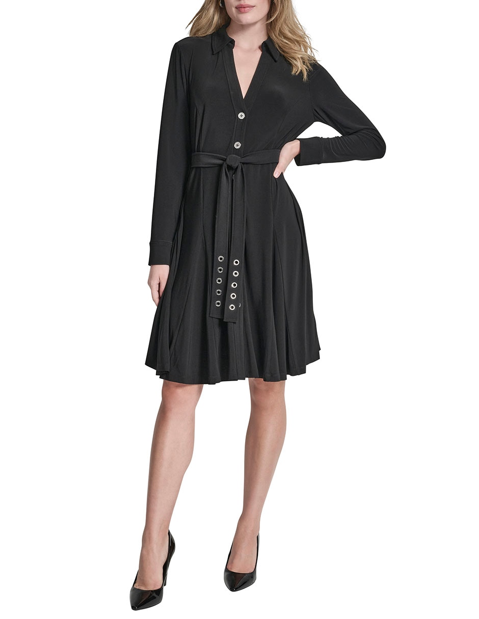 Vestido a la rodilla casual para mujer 5