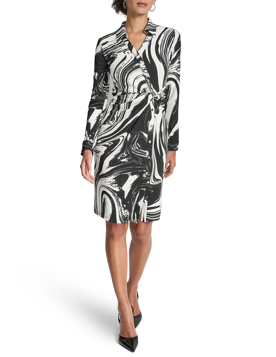Vestido a la rodilla casual para mujer 5