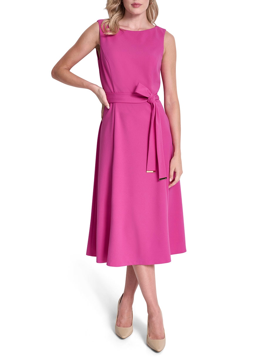 Vestido midi casual para mujer
