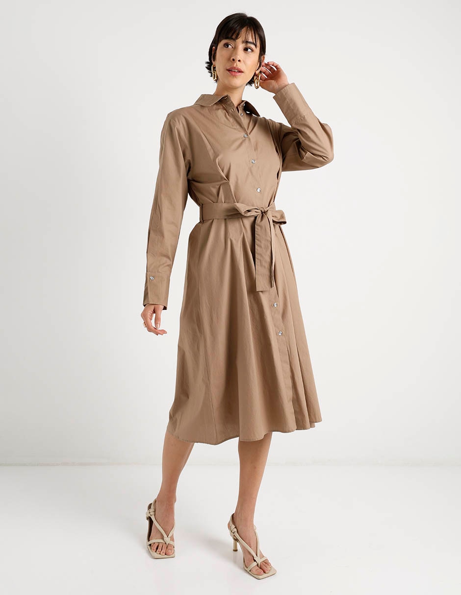 Vestido a la rodilla casual para mujer 3