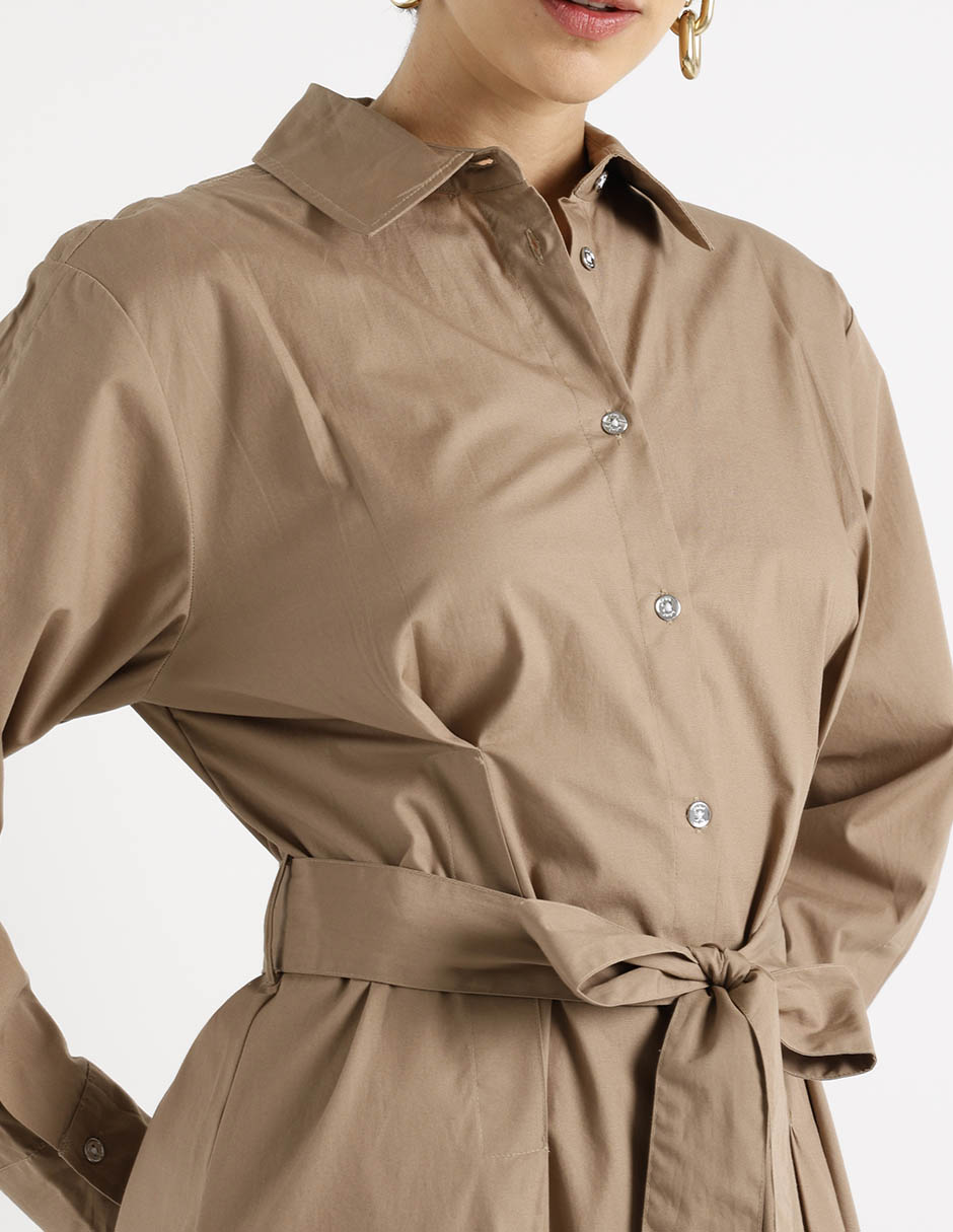 Vestido a la rodilla casual para mujer 4