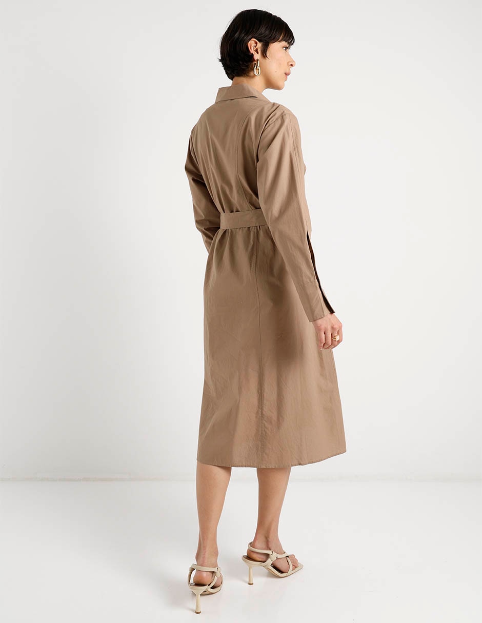 Vestido a la rodilla casual para mujer 6