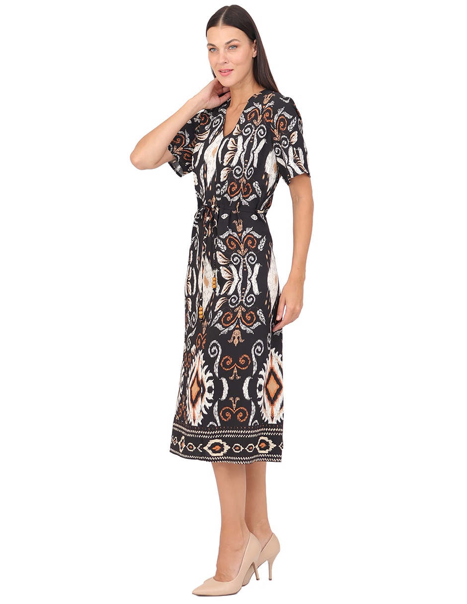 Vestido midi casual para mujer 2