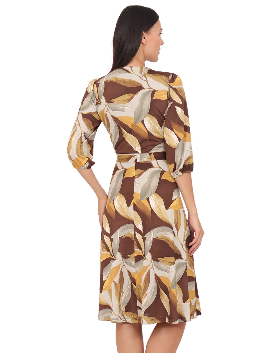Vestido midi formal para mujer 5