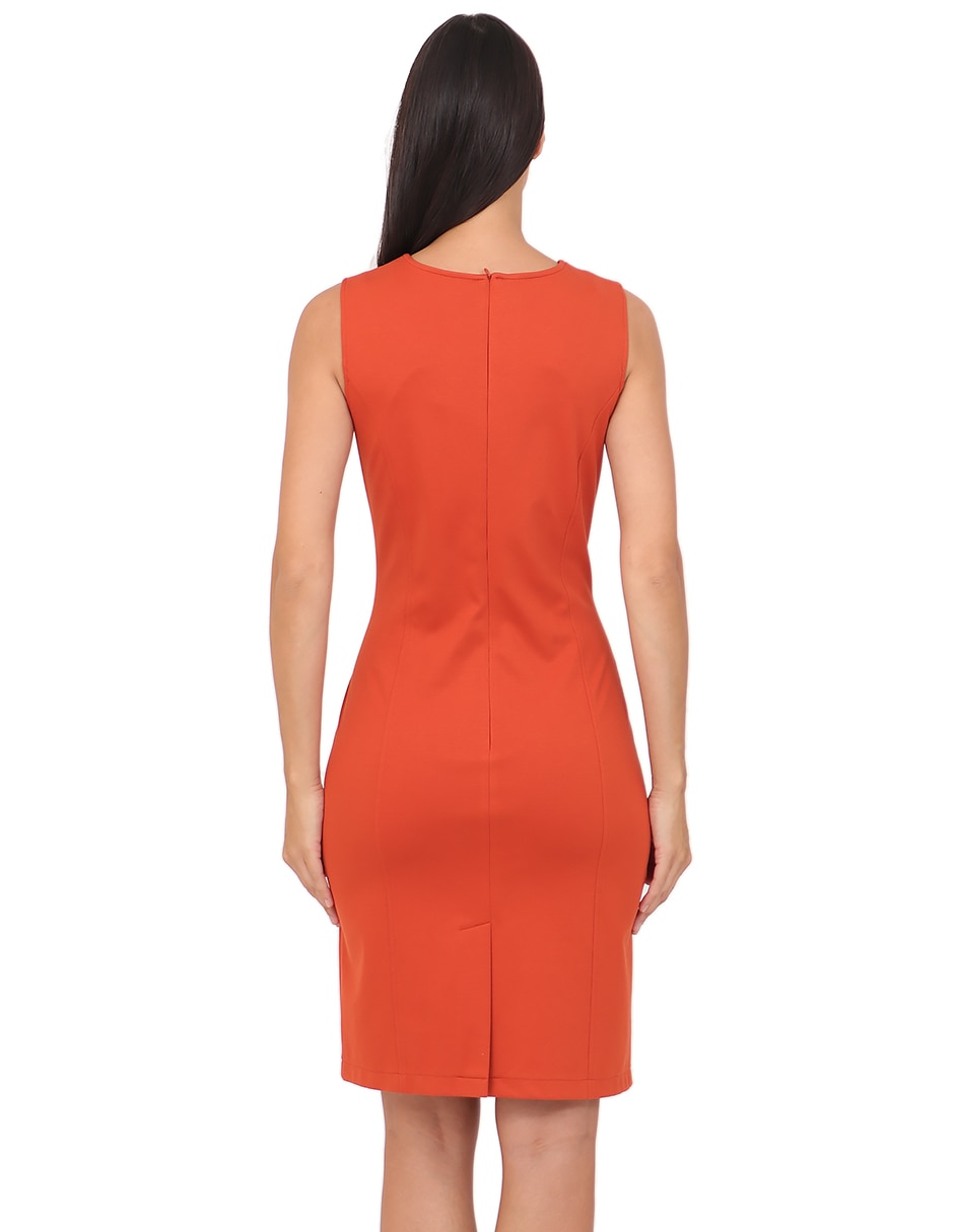 Vestido a la rodilla formal para mujer 6