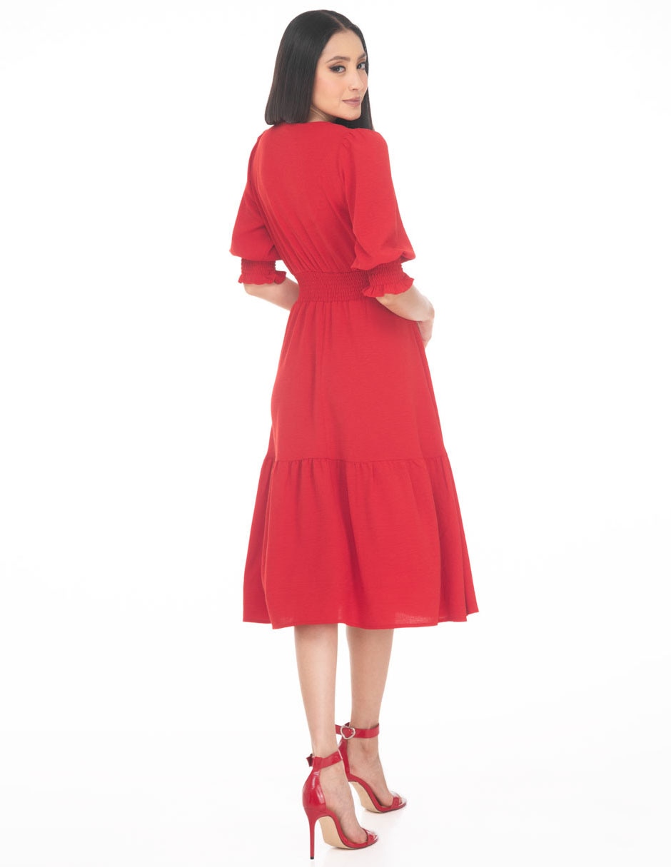 Vestido midi casual para mujer 2