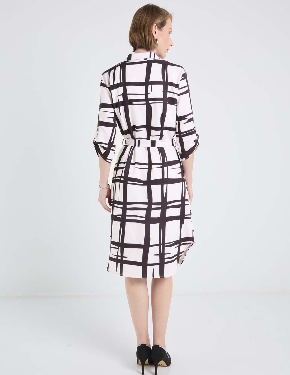 Vestido a la rodilla casual para mujer 2