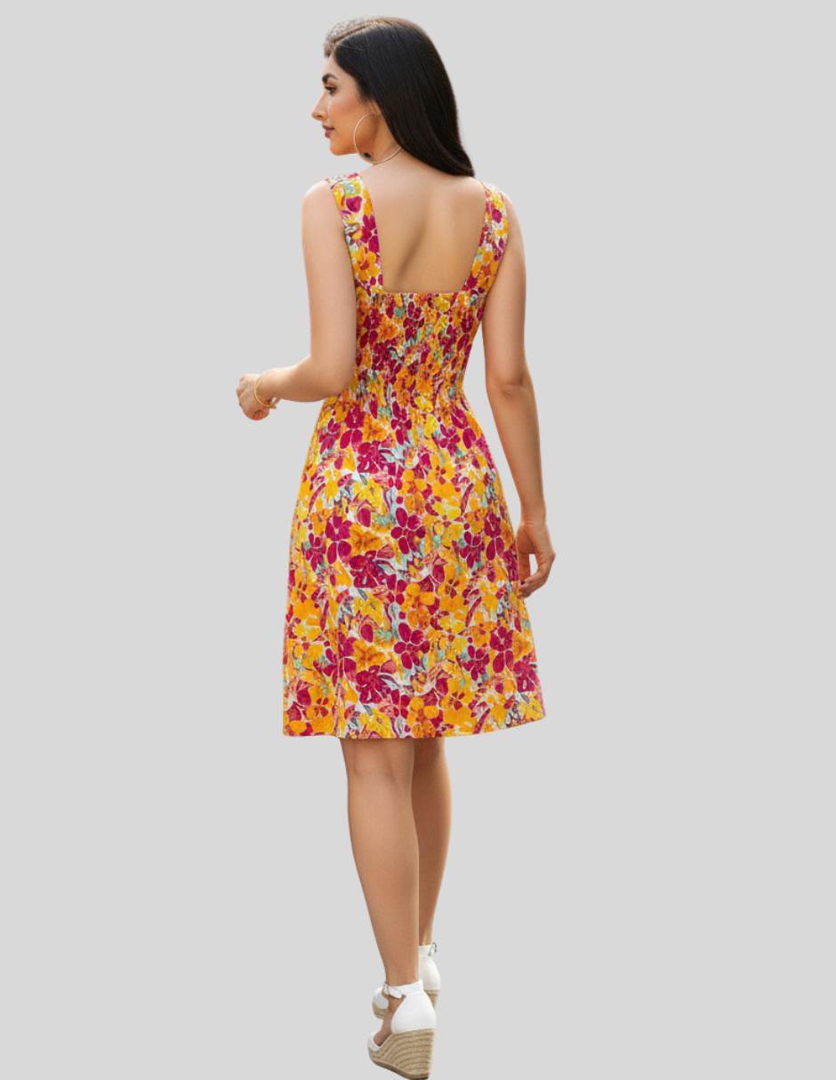 Vestido a la rodilla casual malabis vestidos para dama "para mujer"