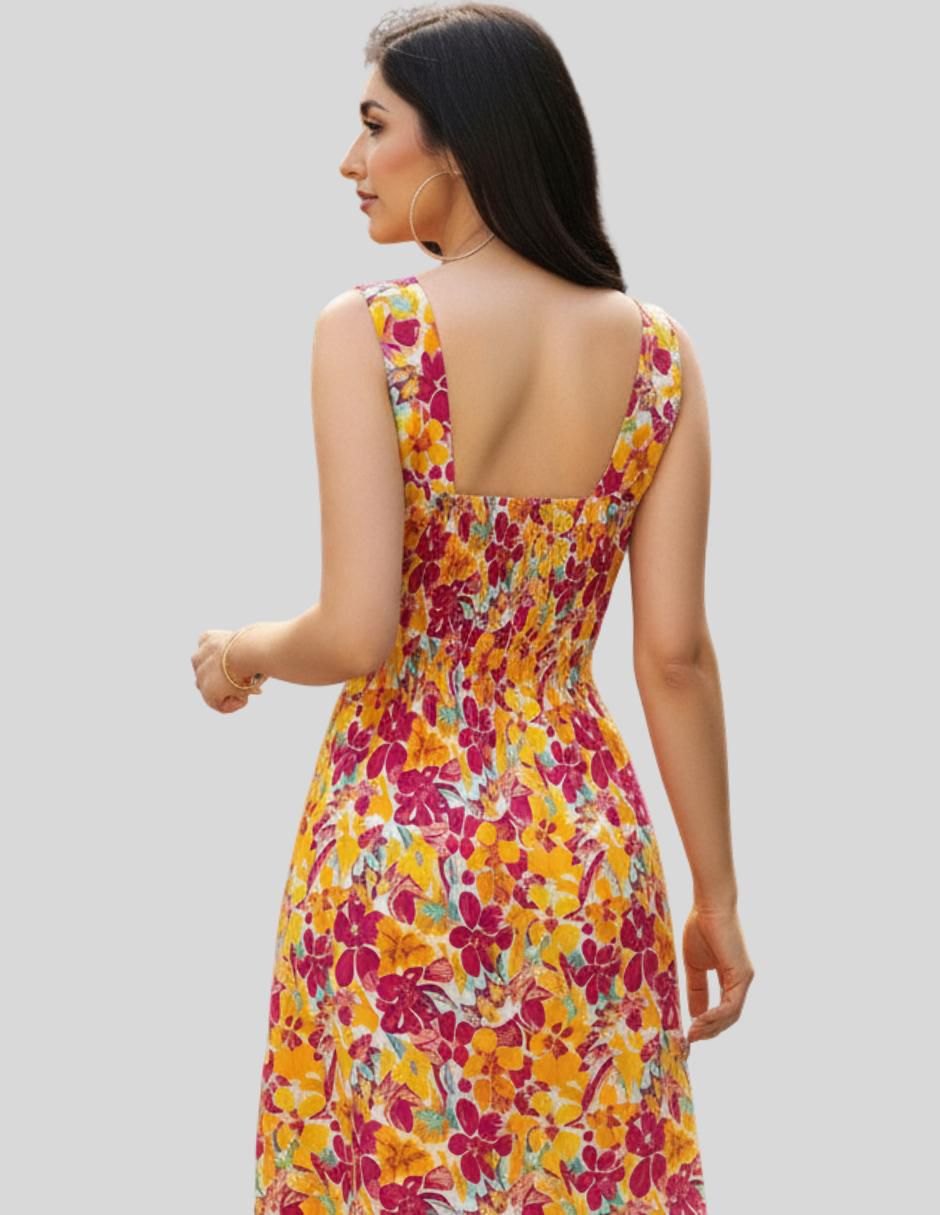 Vestido a la rodilla casual malabis vestidos para dama "para mujer"