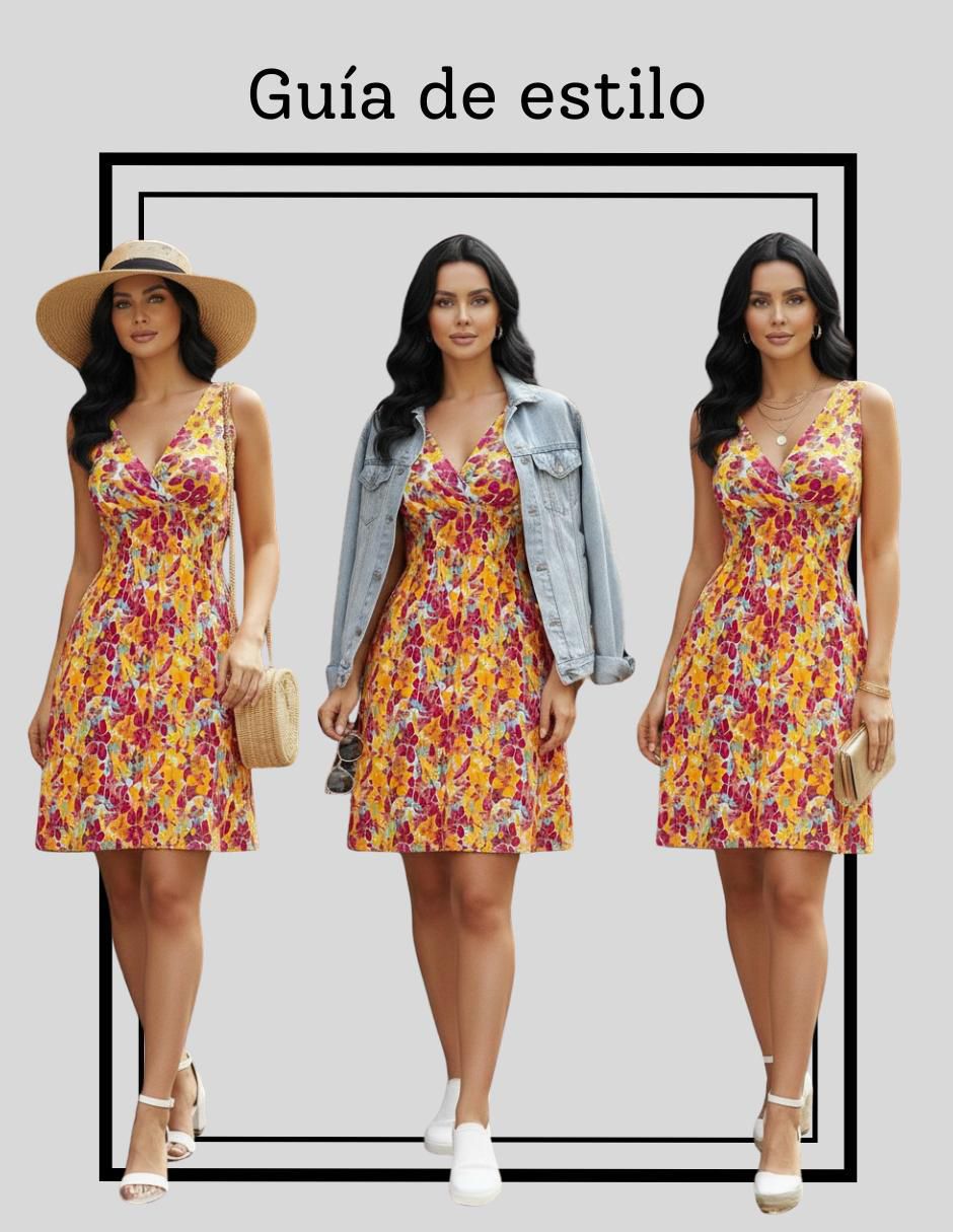 Vestido a la rodilla casual malabis vestidos para dama "para mujer"
