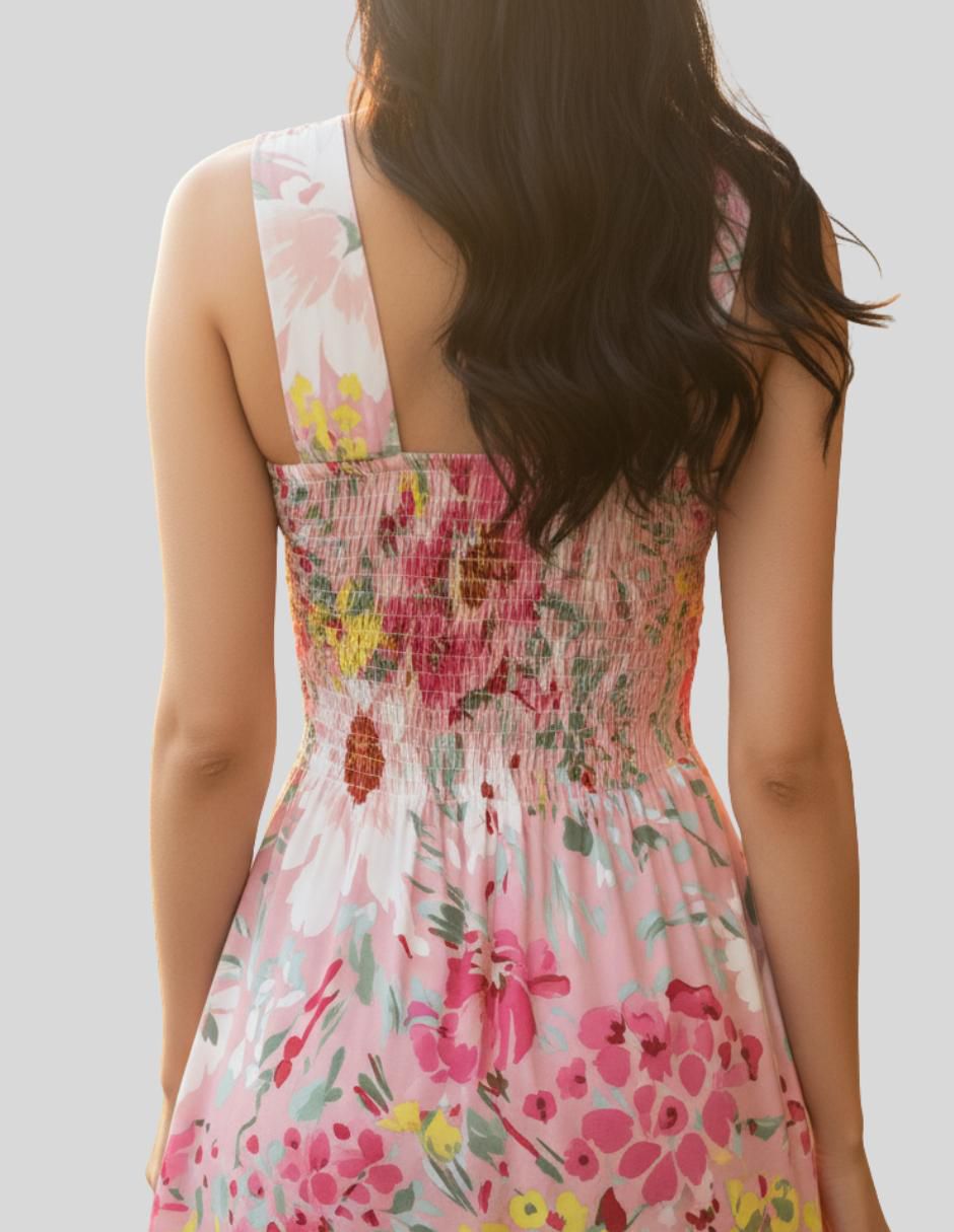 Vestido a la rodilla casual para mujer 7