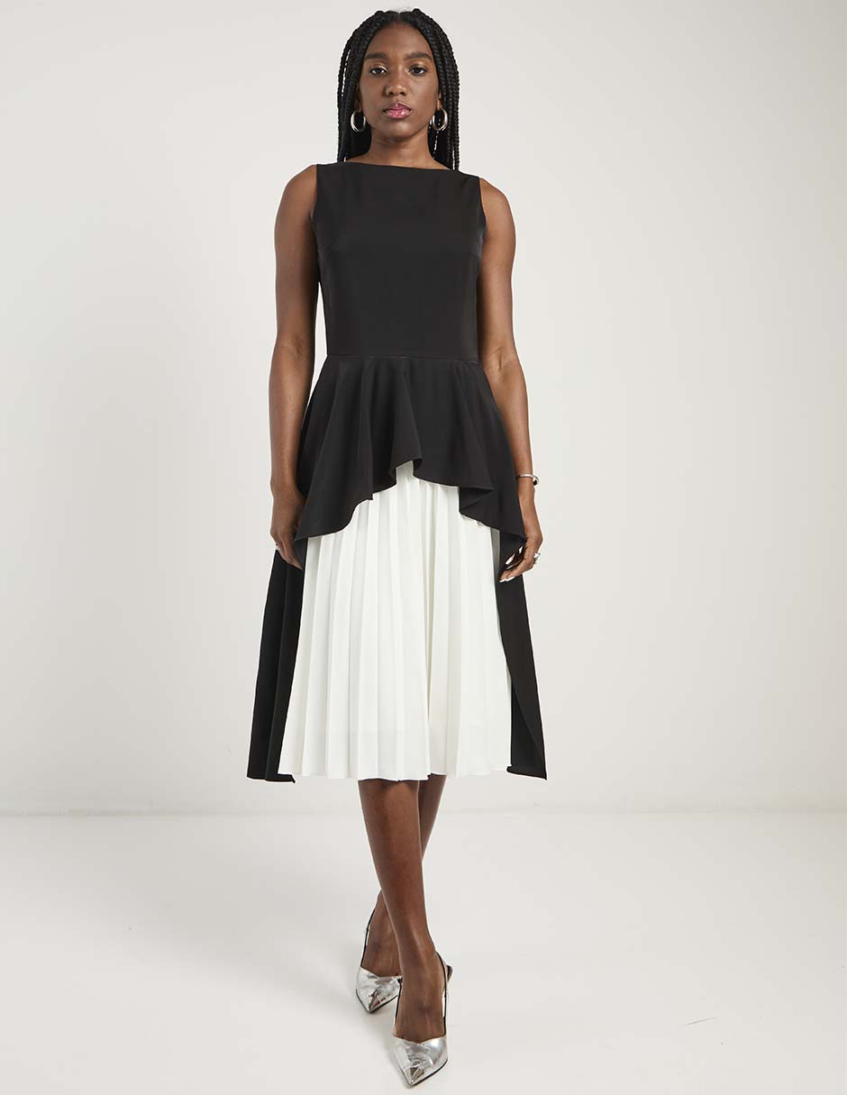 Vestido midi casual para mujer