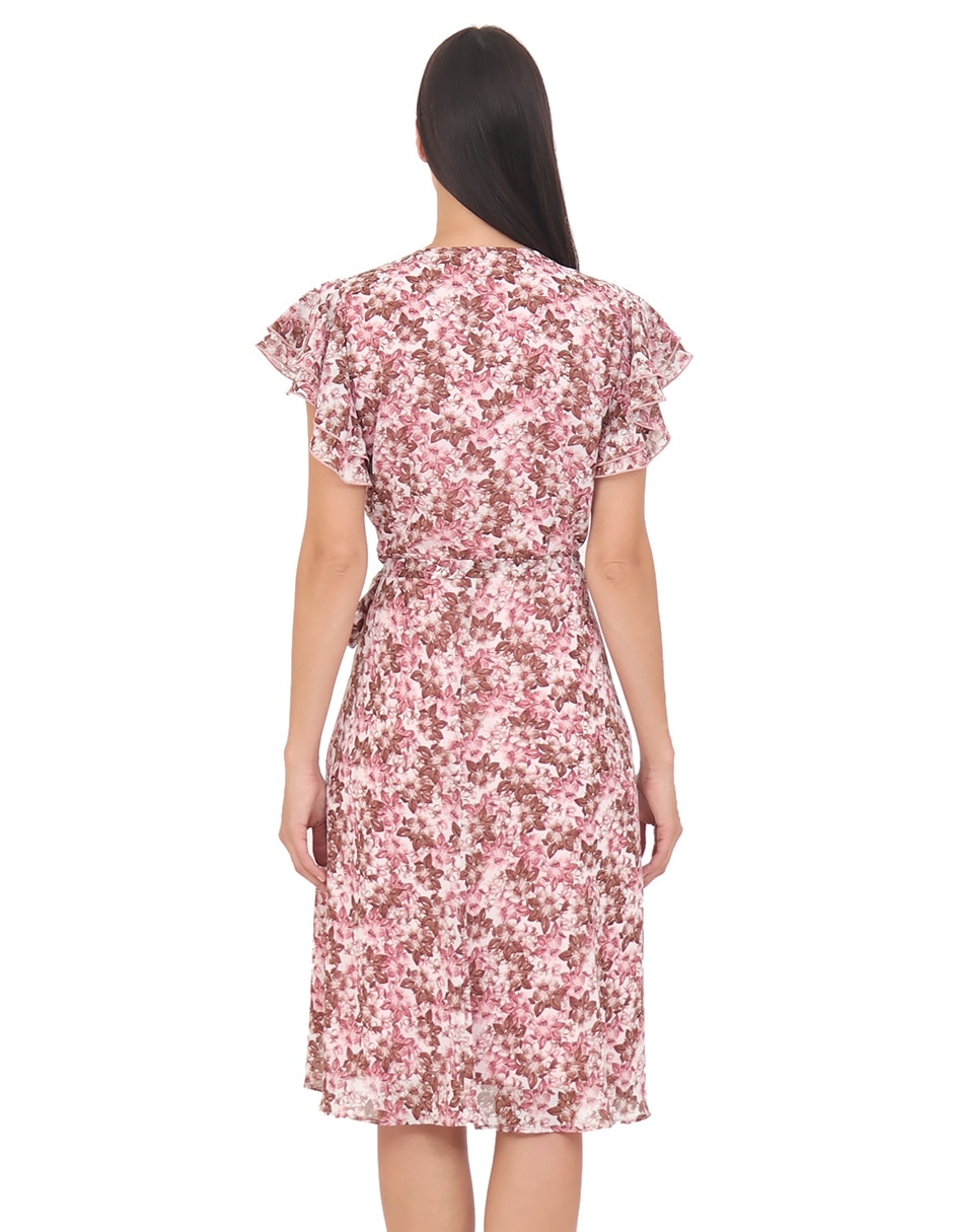 Vestido a la rodilla casual para mujer 2