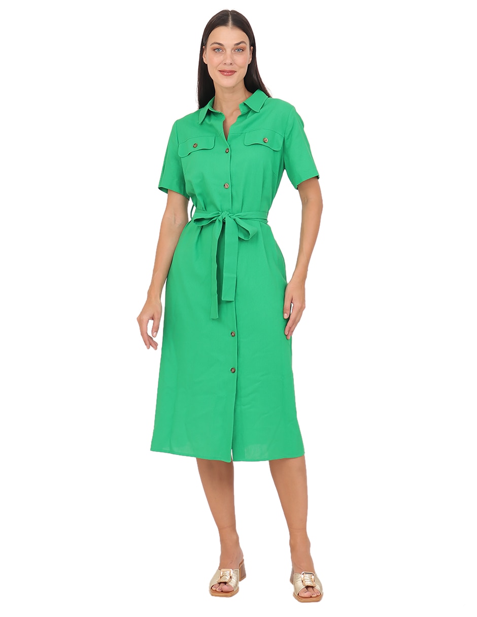 Vestido a la rodilla casual para mujer Vestido a la rodilla casual para mujer