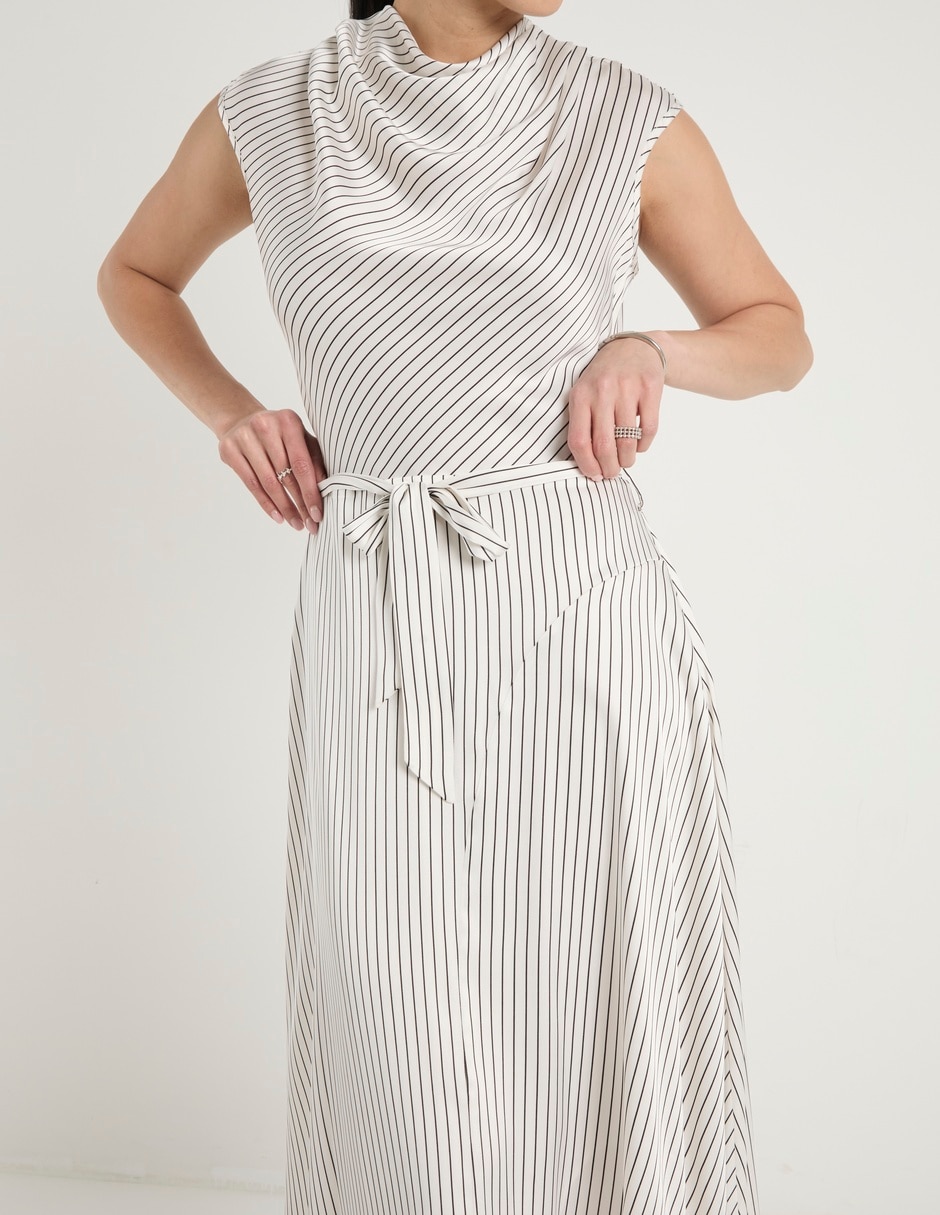 Vestido largo casual para mujer 4