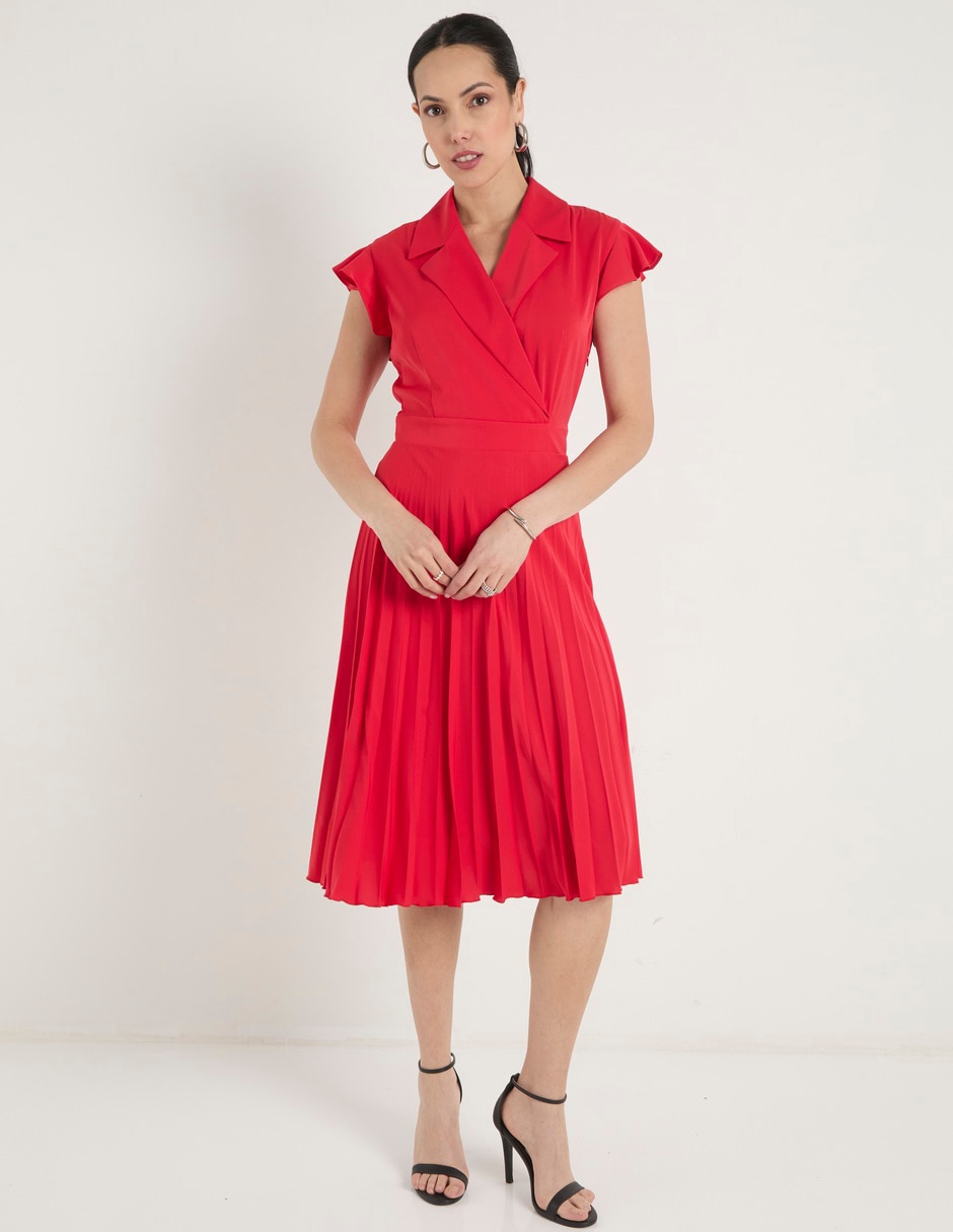 Vestido a la rodilla casual para mujer 3