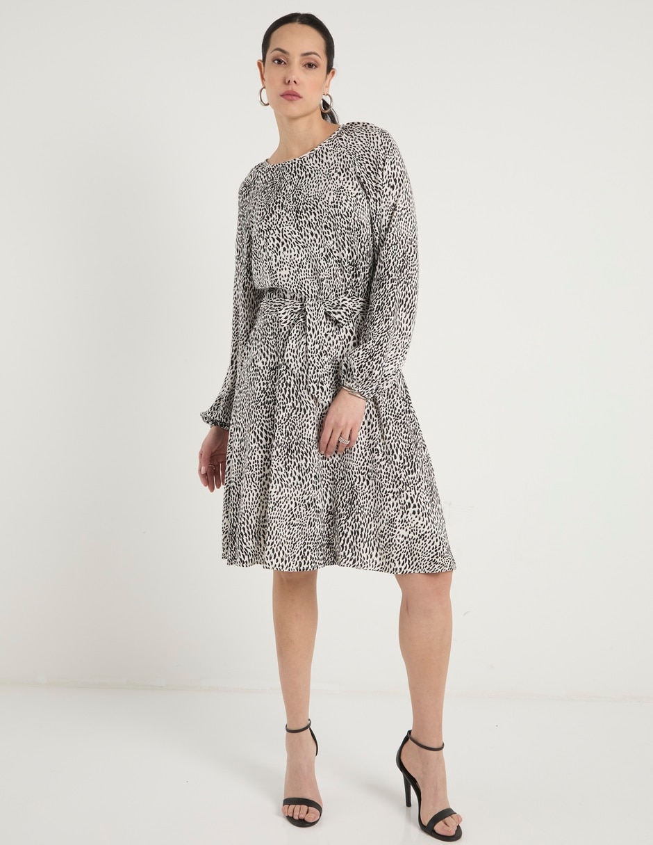Vestido 3/4 casual para mujer