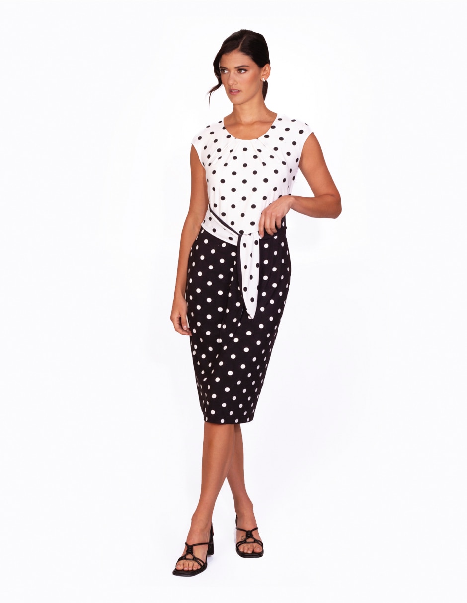 Vestido midi casual para mujer Vestido midi casual para mujer