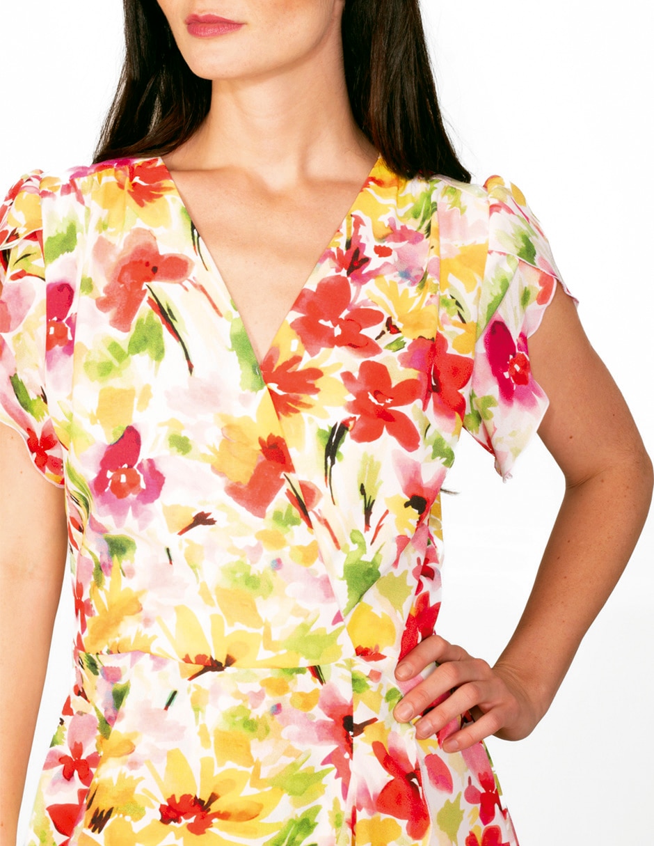 Vestido midi casual Rimini para mujer 4