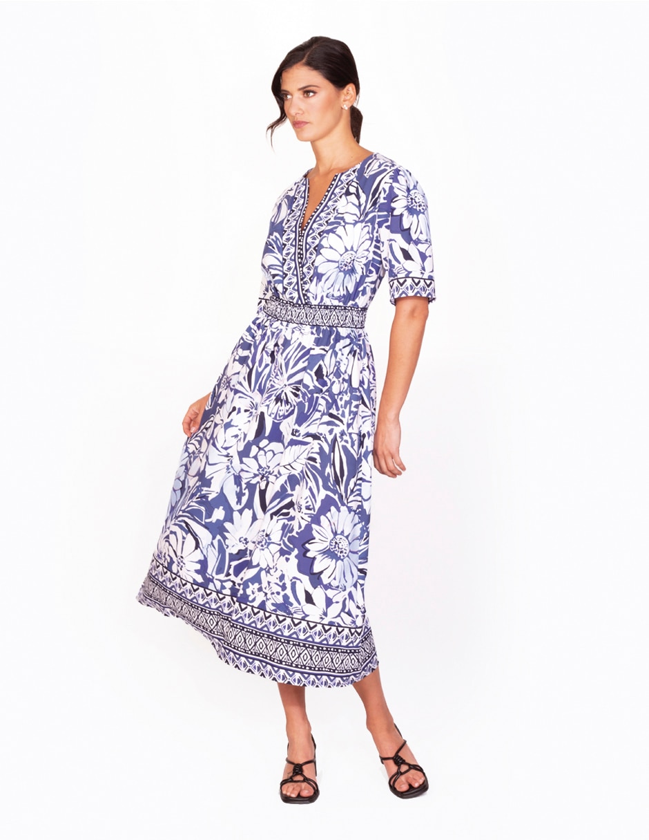 Vestido 3/4 casual para mujer 3