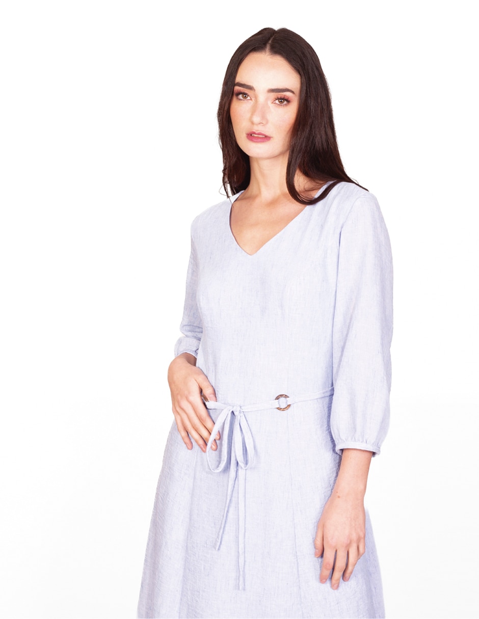 Vestido largo casual para mujer 4