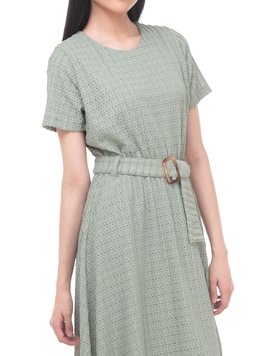 Vestido midi casual para mujer 4