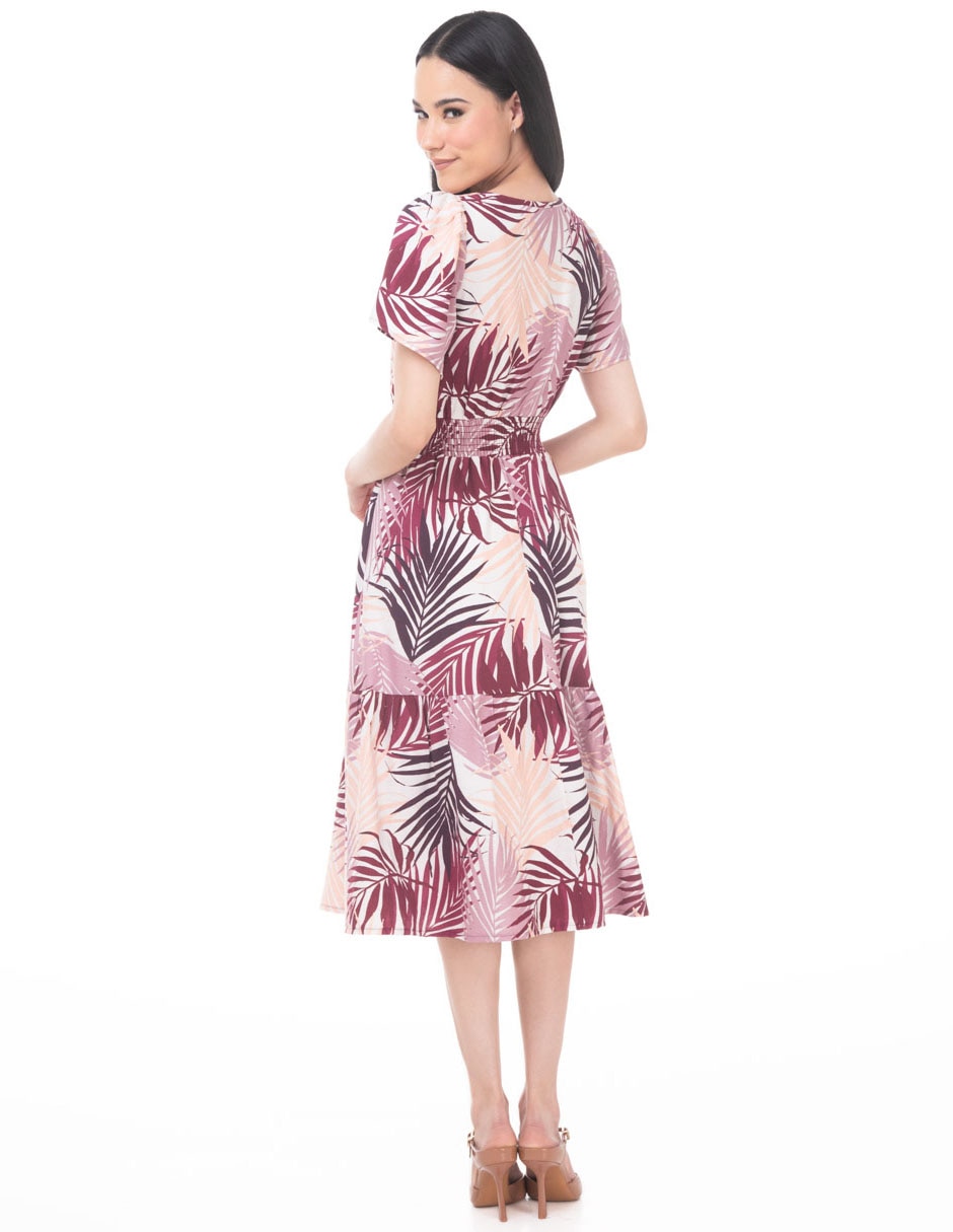 Vestido midi casual para mujer 2