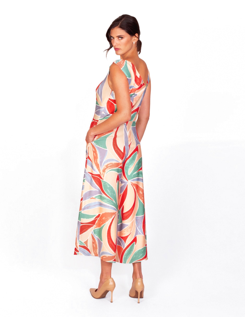 Jumpsuit estampado Macroprint para mujer 2