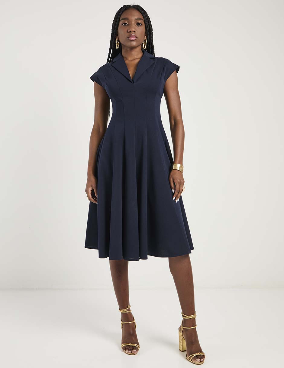 Vestido midi formal para mujer Vestido midi formal para mujer