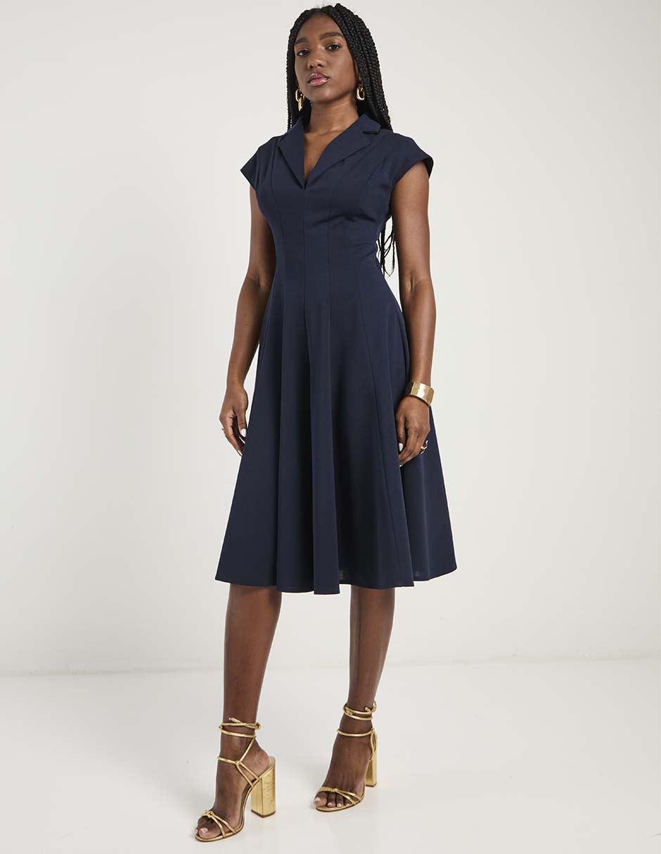Vestido midi formal para mujer 2