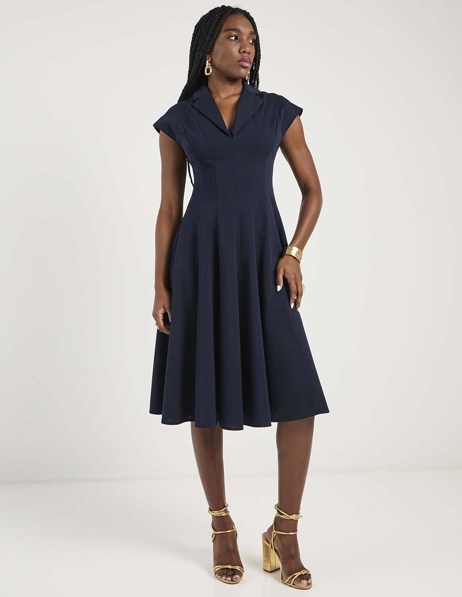 Vestido midi formal para mujer 3