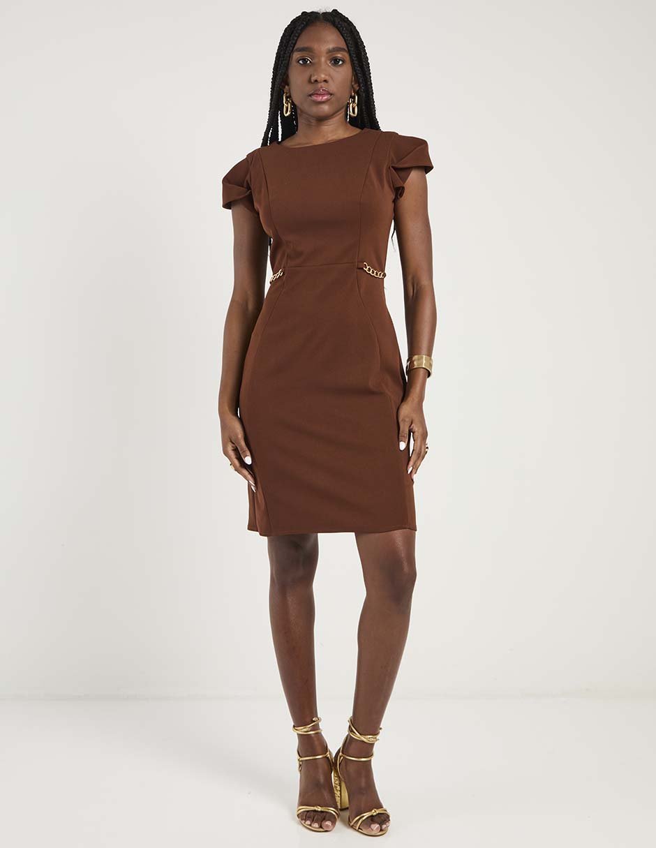 Vestido arriba de la rodilla formal para mujer 3