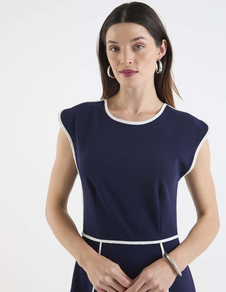 Vestido midi formal para mujer 4