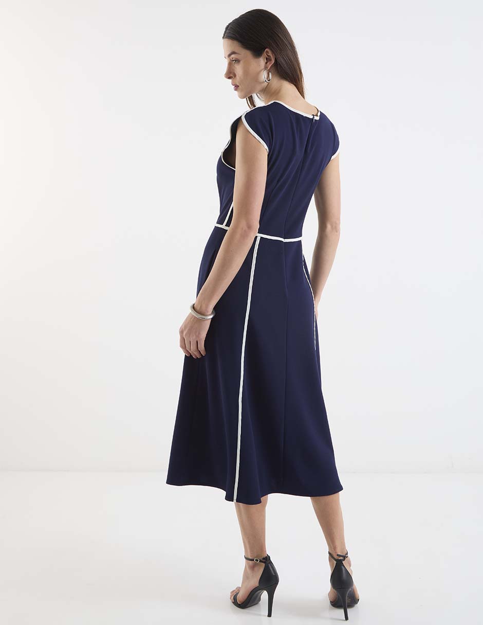 Vestido midi formal para mujer 6