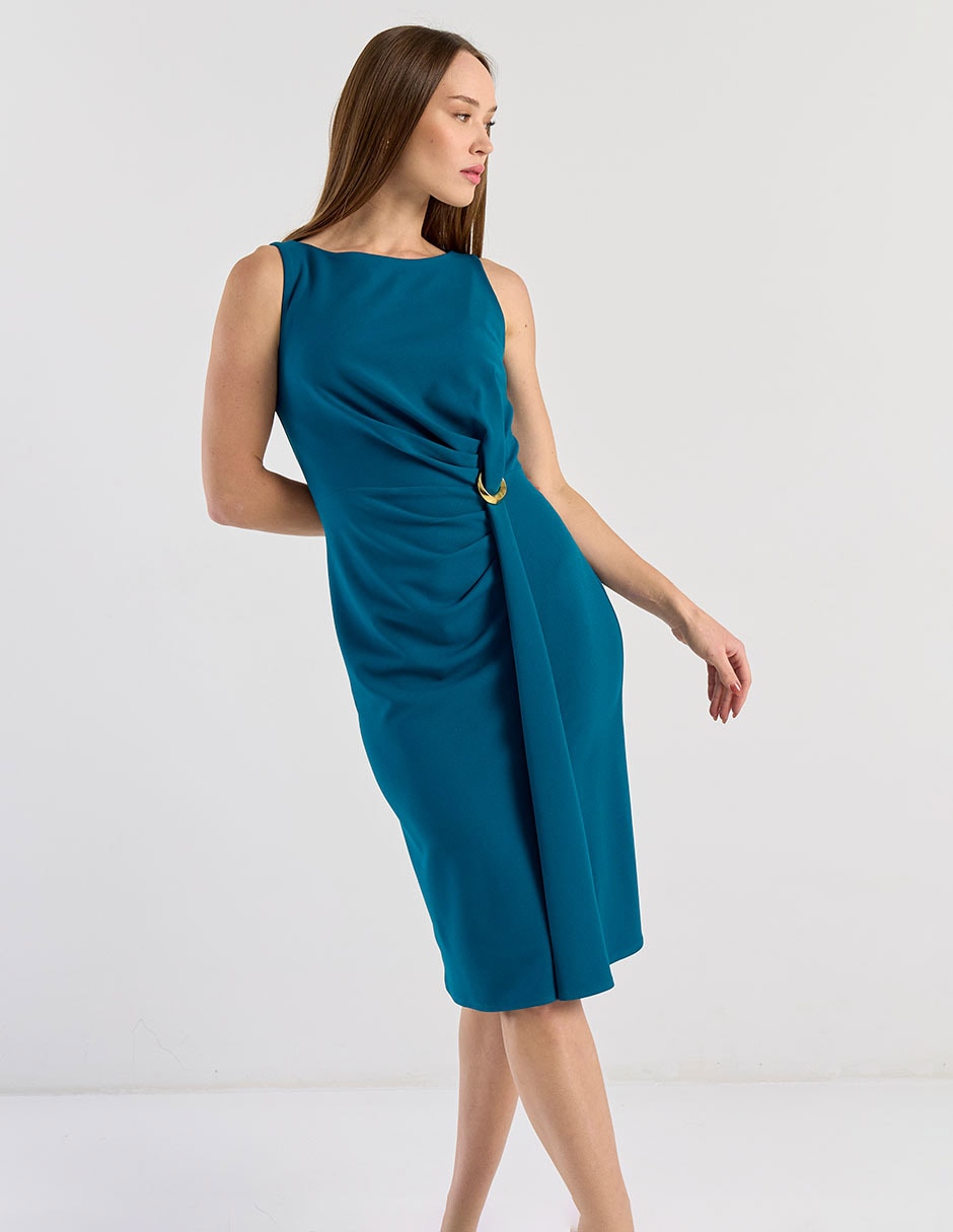 Vestido midi formal para mujer 3