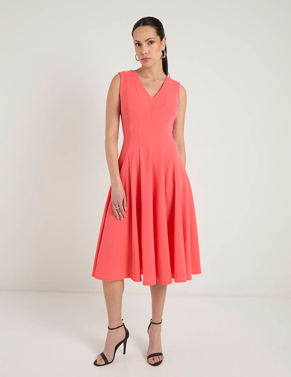 Vestido midi formal para mujer 3