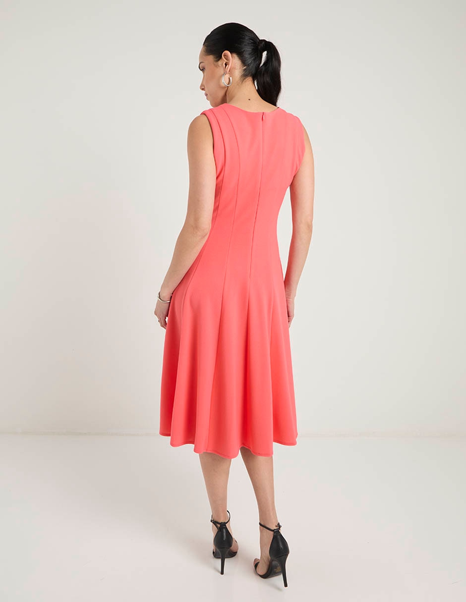 Vestido midi formal para mujer 6