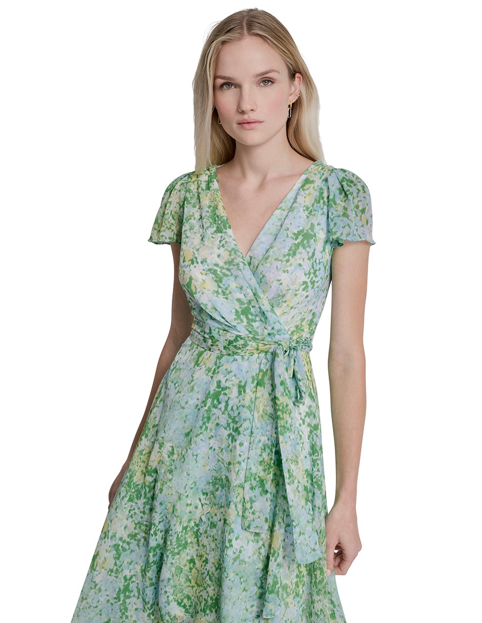 Vestido midi casual para mujer 8