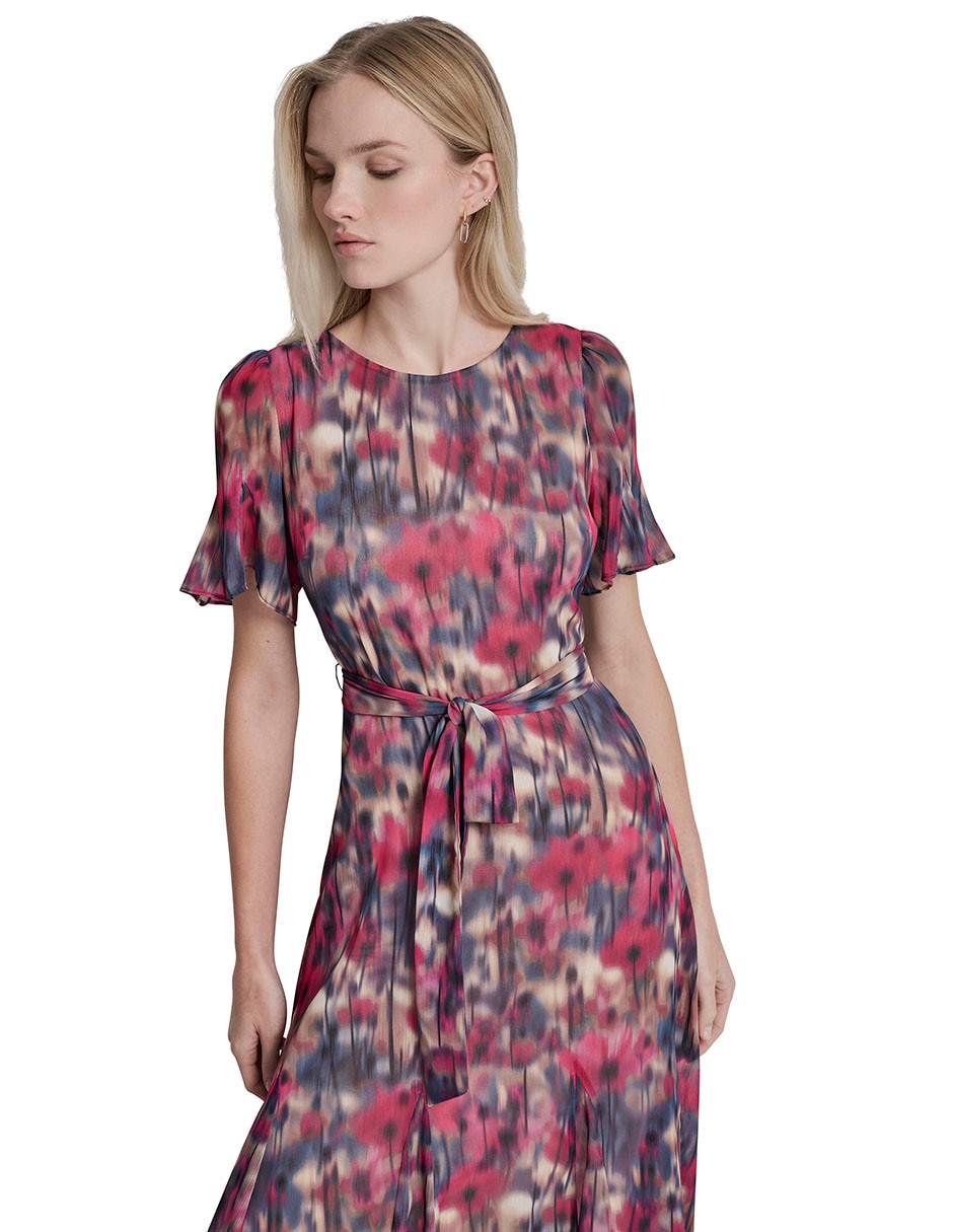 Vestido midi casual para mujer 4