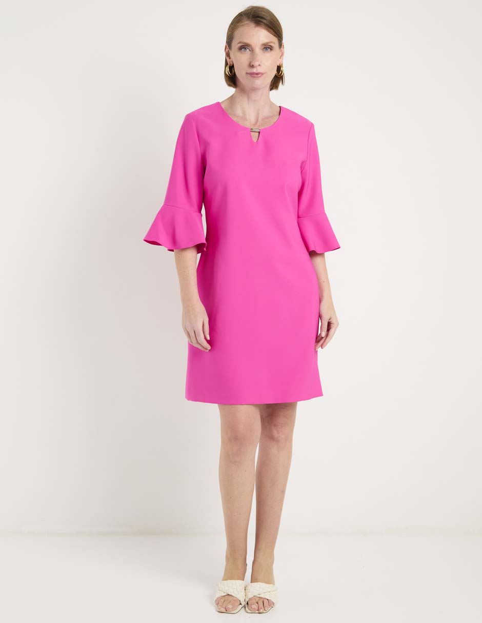 Vestido a la rodilla casual para mujer 2