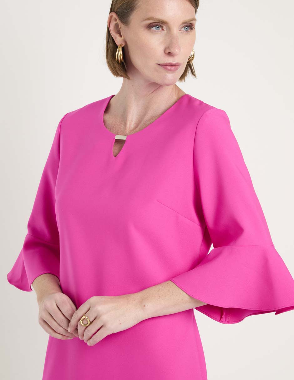 Vestido a la rodilla casual para mujer 5