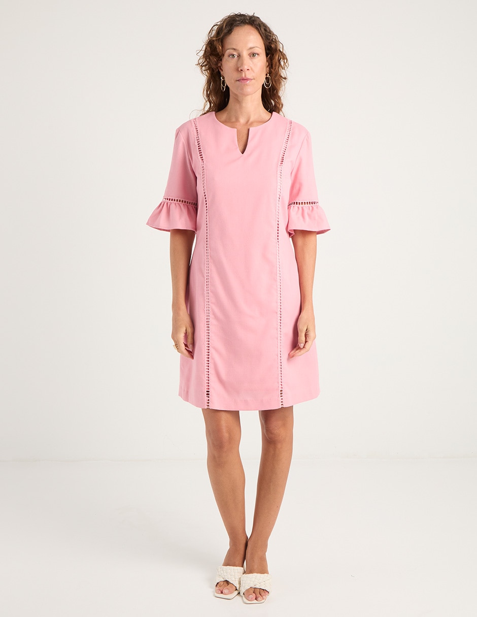 Vestido arriba de la rodilla casual para mujer 3