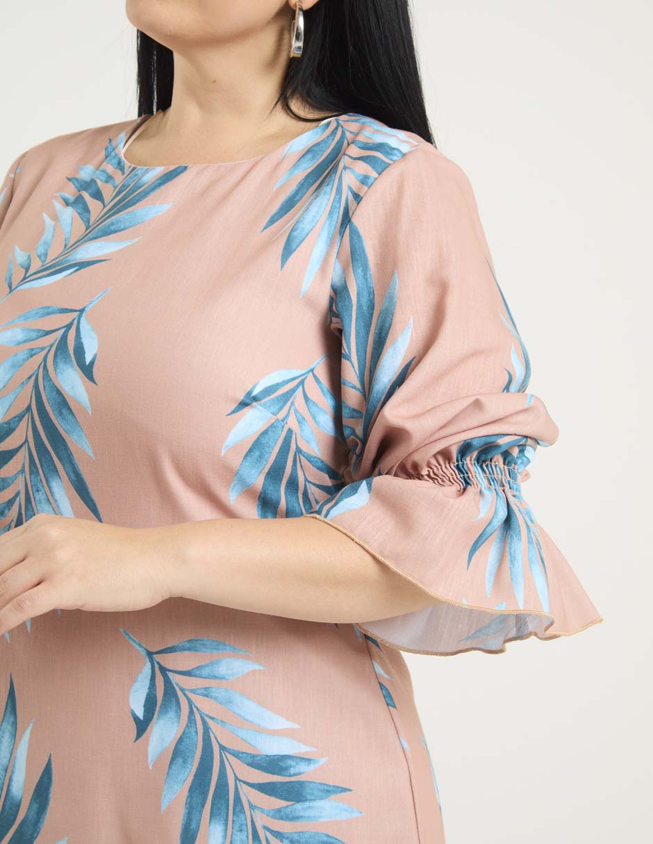 Vestido a la rodilla casual para mujer 5
