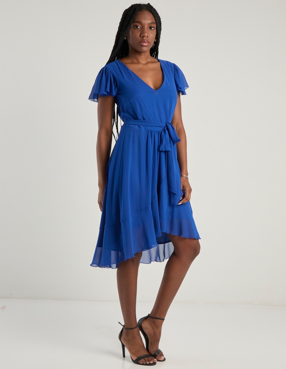 Vestido a la rodilla casual para mujer 2