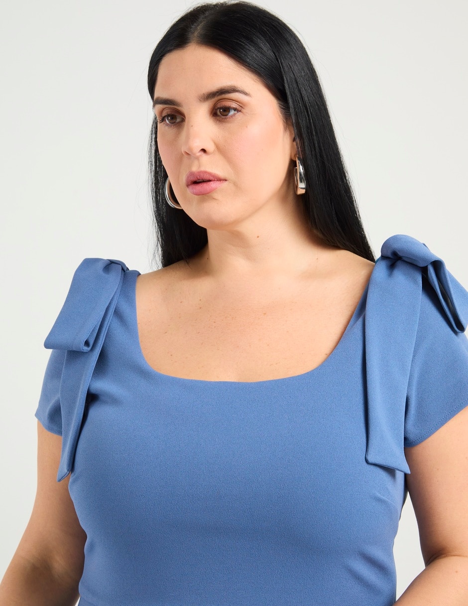Vestido crop casual para mujer 4
