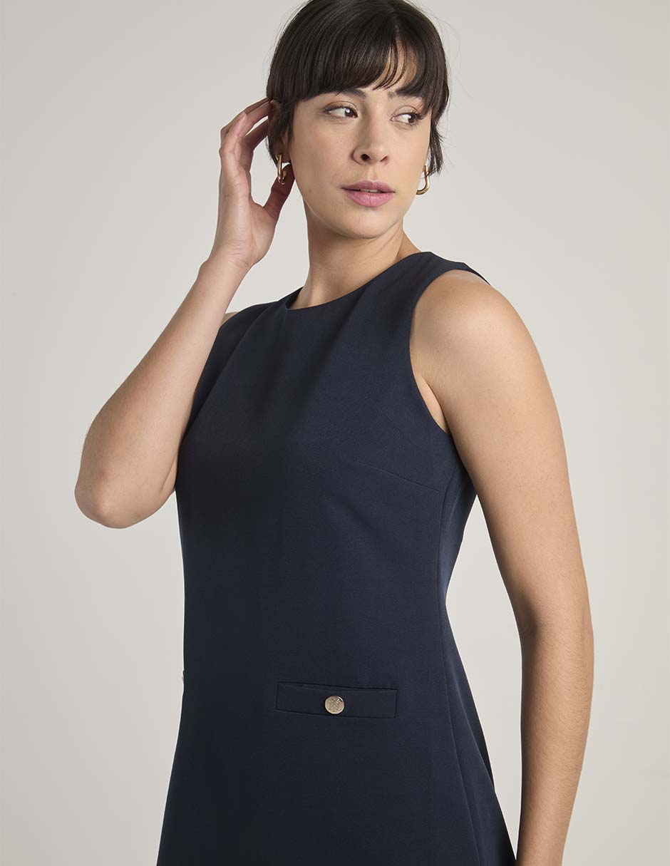 Vestido corto formal para mujer 4