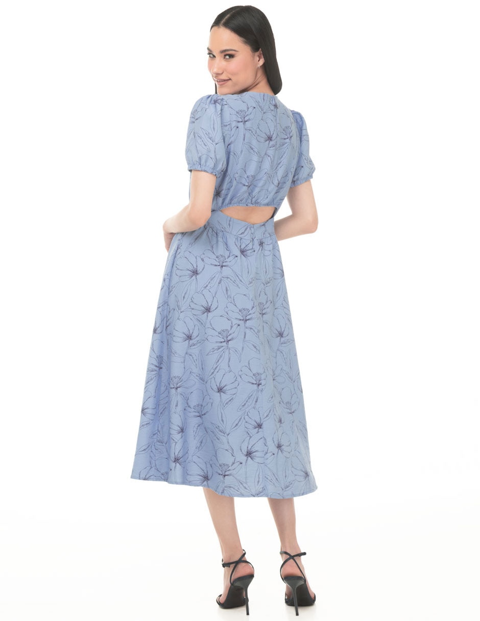Vestido midi casual para mujer 2